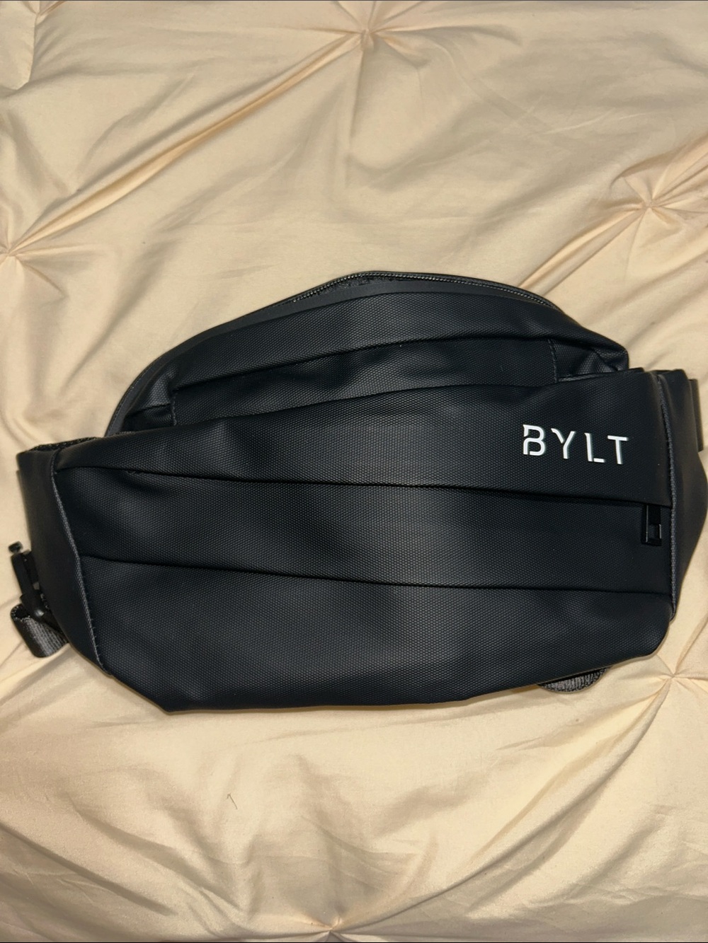 BYLT Basics Black Men’s Belt Sling Bag